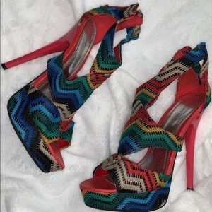 Colorful heels
